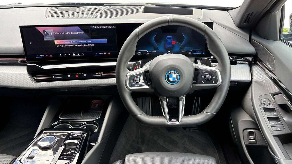 BMW 5 Series 530E M Sport Pro 2025 YL25SJO Blue #5