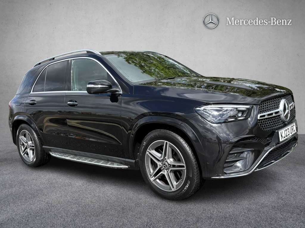 Mercedes-Benz GLE Class 450D 4Matic Amg Line 9G-tronic 7 Seat 2023 Black