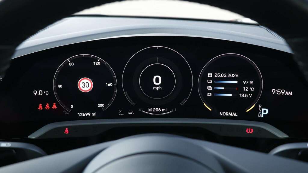 Porsche Taycan 4S Sport Turismo 2022 LV72XCC Black #4