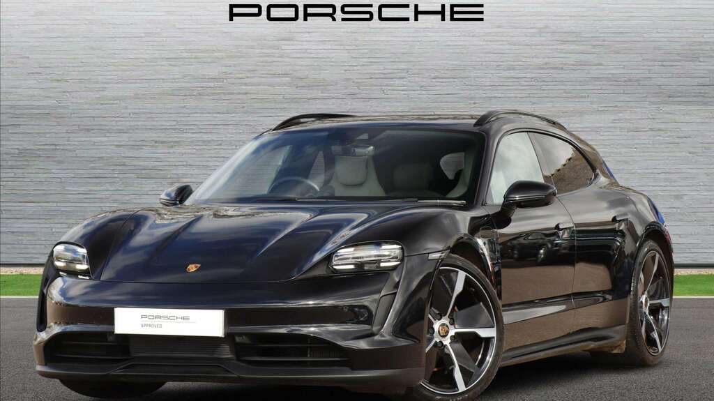 Porsche Taycan 4S Sport Turismo 2022 LV72XCC Black #2