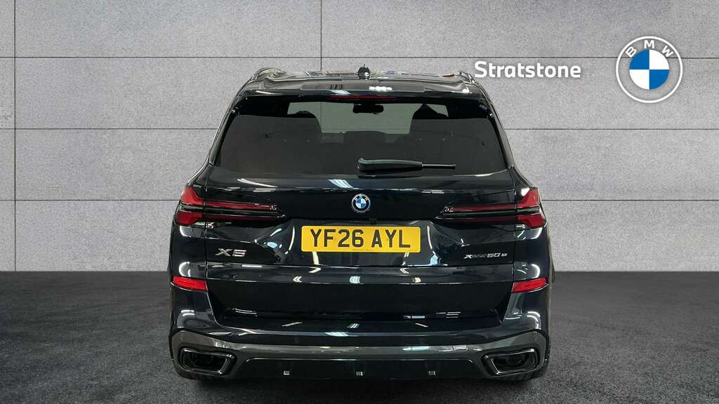 BMW X5 Xdrive50e M Sport 2026 YF26AYL Black #5