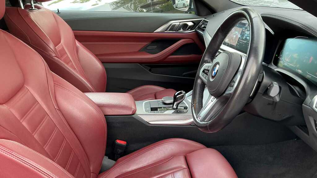 BMW 4 Series 420I M Sport Step 2021 YR71BYK Grey #3
