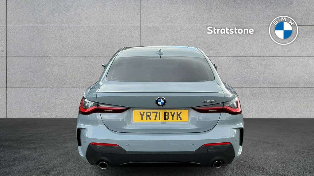 BMW 4 Series 420I M Sport Step 2021 YR71BYK Grey #5