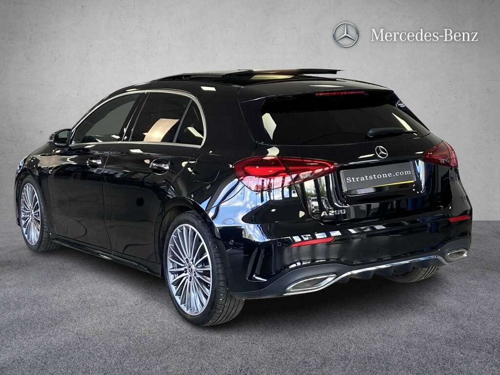 Mercedes-Benz A Class A200 Amg Line Premium Plus 2024 KS74OOE Black #4