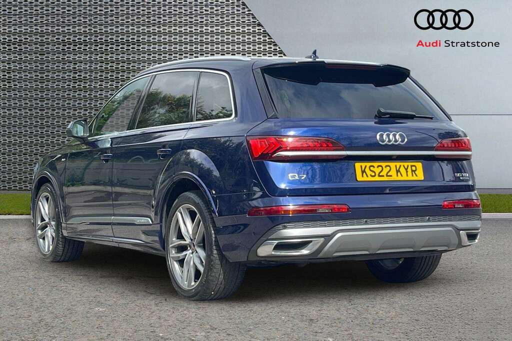 Audi Q7 50 Tdi Quattro S Line Tiptronic 2022 KS22KYR Blue #3