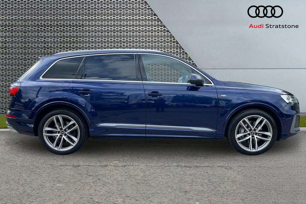 Audi Q7 50 Tdi Quattro S Line Tiptronic 2022 KS22KYR Blue #4