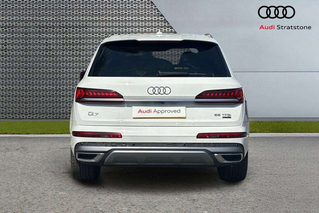Audi Q7 55 Tfsi Quattro S Line Tiptronic 2022 YK22YLC White #5