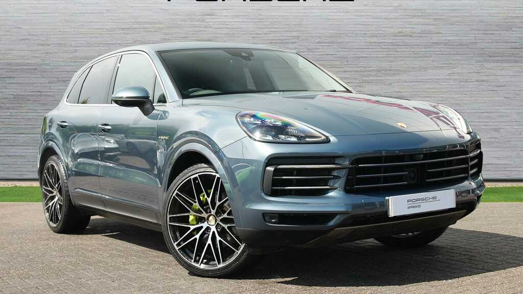 Porsche Cayenne E-hybrid Tiptronic S 2019 Blue