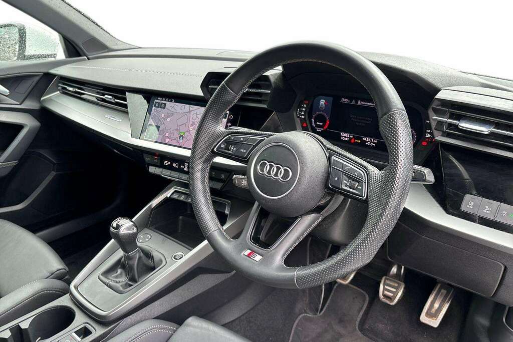 Audi A3 30 Tfsi S Line 2022 WN72VBB White #5