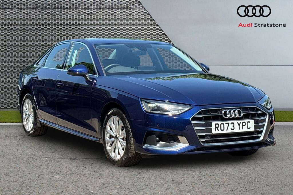 Audi A4 40 Tfsi 204 Sport S Tronic 17 Alloy 2023 Blue