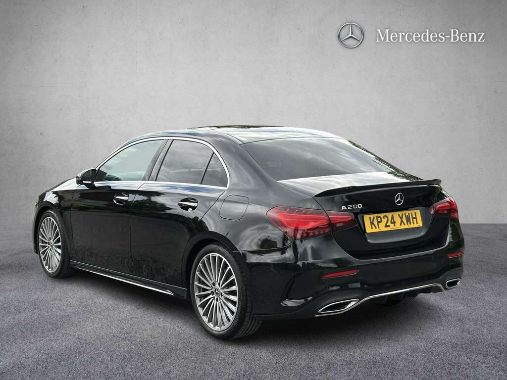 Mercedes-Benz A Class A200 Amg Line Premium Plus 2024 KP24XWH Black #2