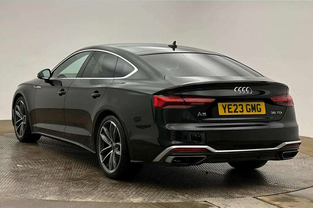 Audi A5 35 Tdi S Line S Tronic 2023 YE23GMG Black #5