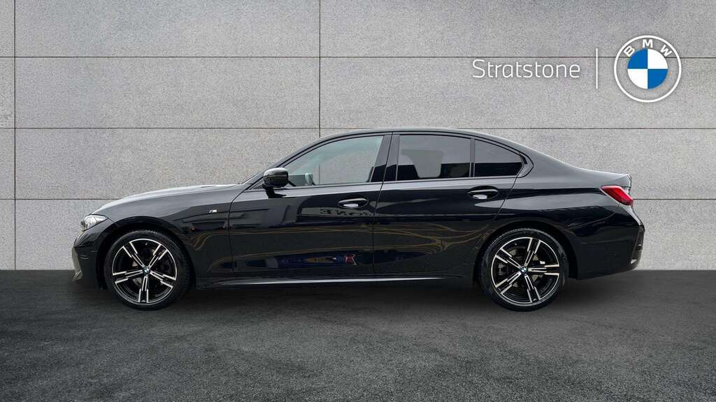 BMW 3 Series 320I M Sport Step 2023 EU23OKM Black #3