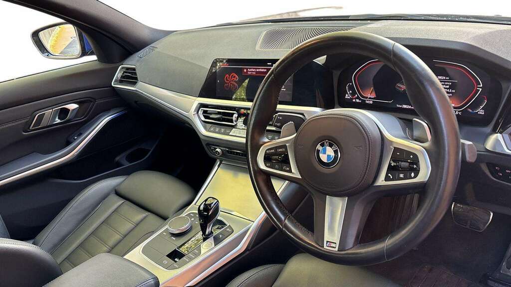 BMW 3 Series 330D Xdrive Mht M Sport Step 2022 AY22FON Blue #6