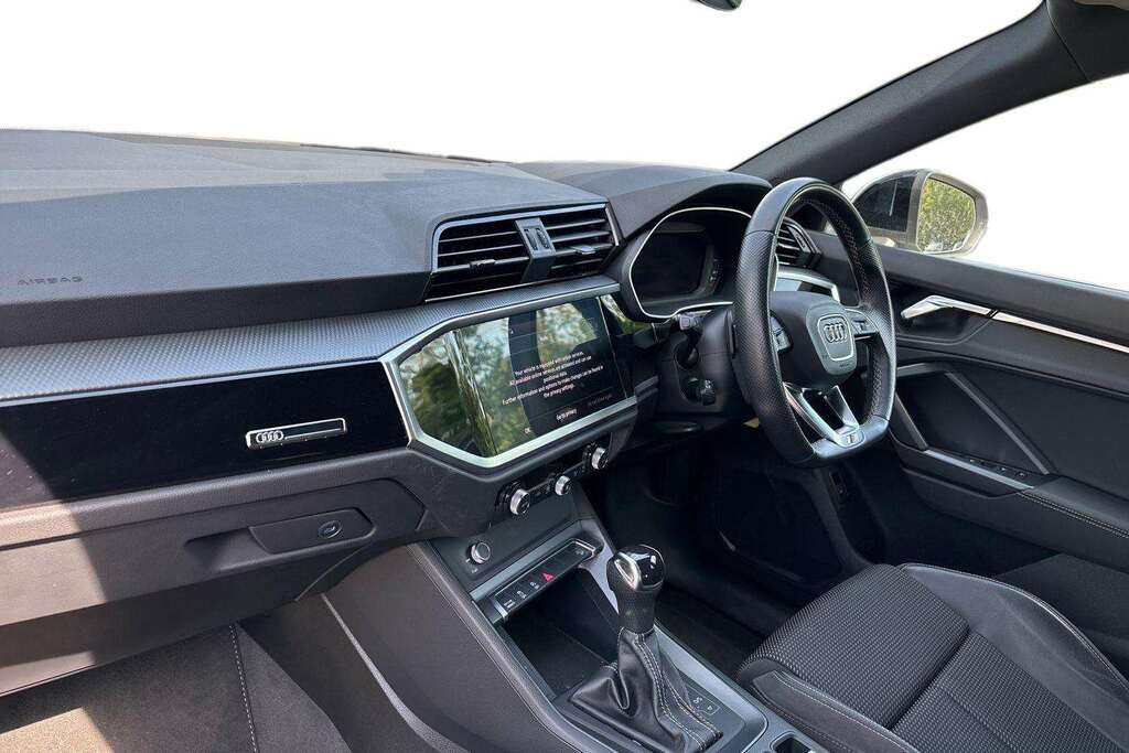 Audi Q3 35 Tfsi Black Edition S Tronic 2023 WR23XOT White #2