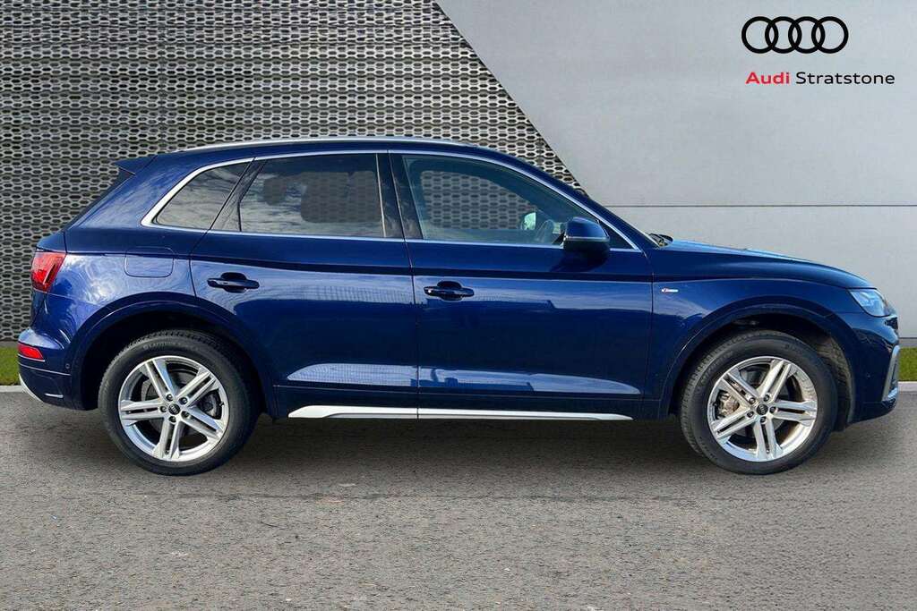 Audi Q5 45 Tfsi Quattro S Line S Tronic 2022 BL72WEX Blue #4