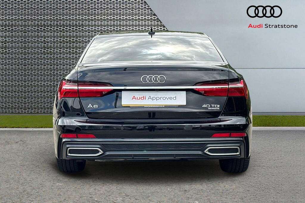 Audi A6 40 Tdi Quattro S Line S Tronic Tech Pack 202 Black #5