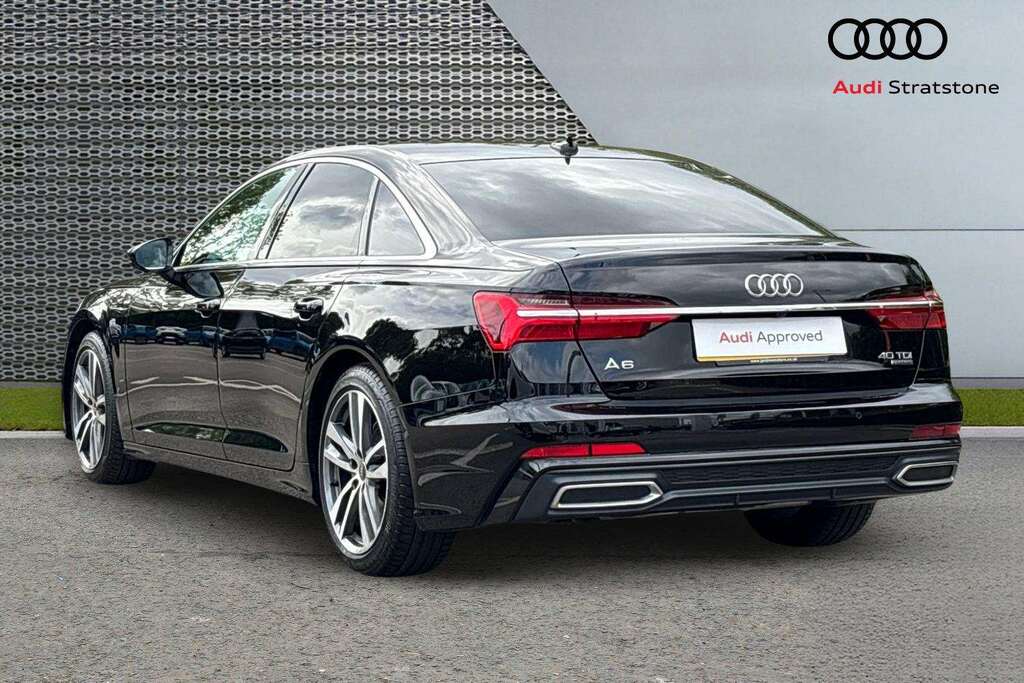 Audi A6 40 Tdi Quattro S Line S Tronic Tech Pack 202 Black #2