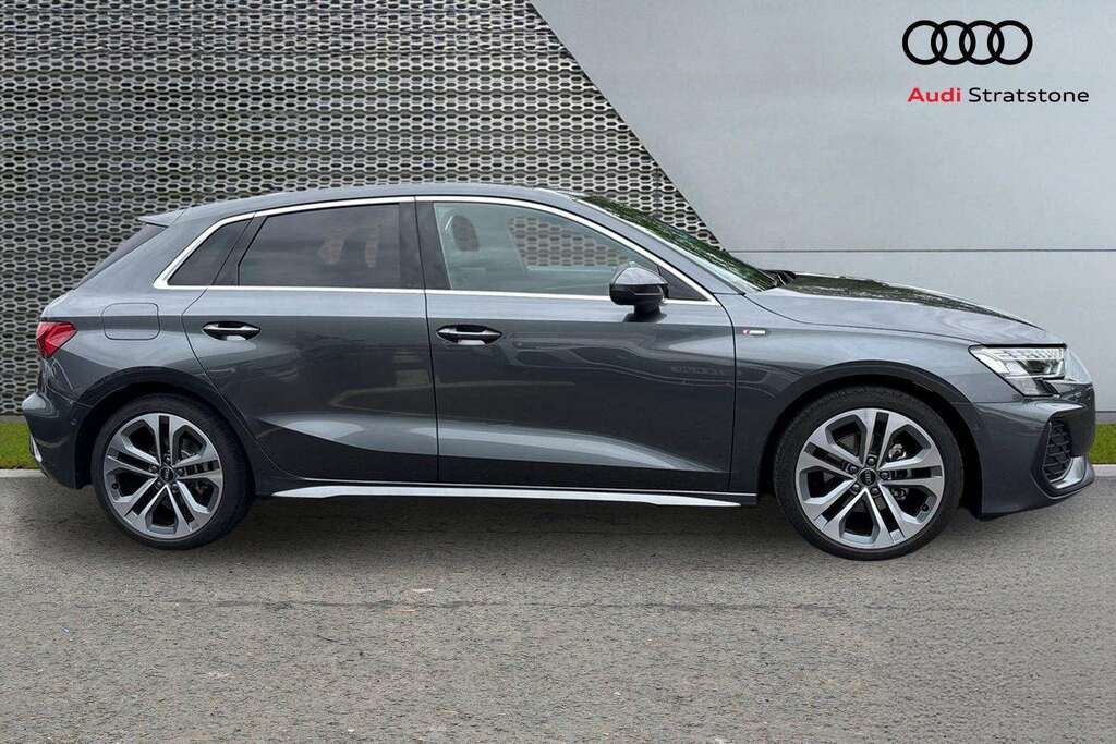 Audi A3 1.5 Tfsi 150 S Line S Tronic 2025 MA75YMK Grey #4