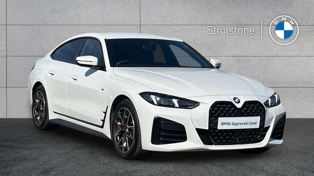 BMW 4 Series 420I M Sport Step 2025 White
