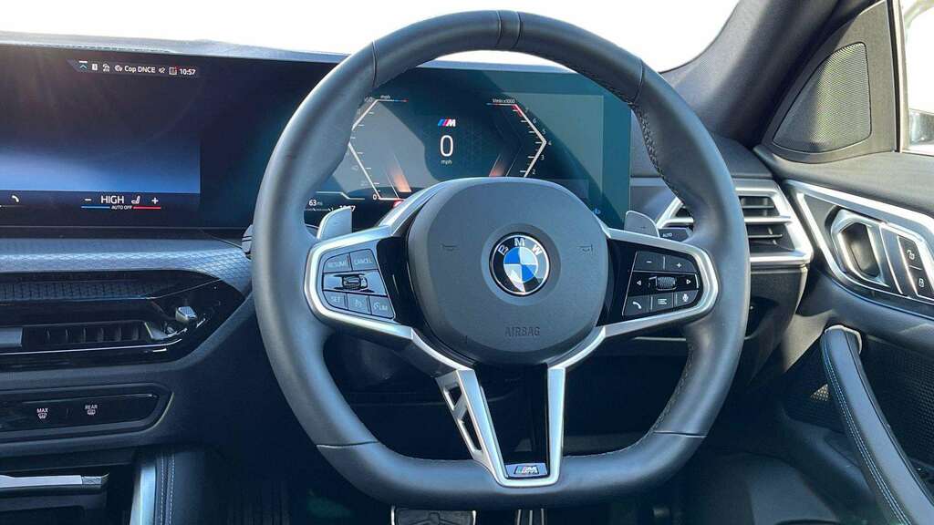 BMW 4 Series 420I M Sport Step 2025 YG75JKU White #5