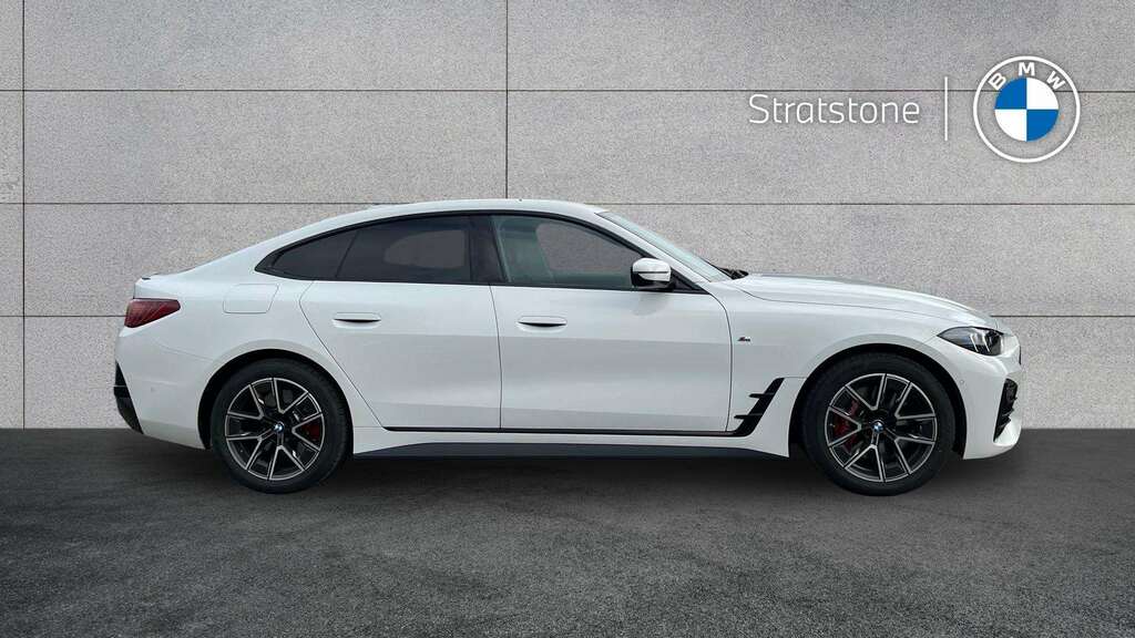 BMW 4 Series 420I M Sport Step 2025 YG75JVK White #3