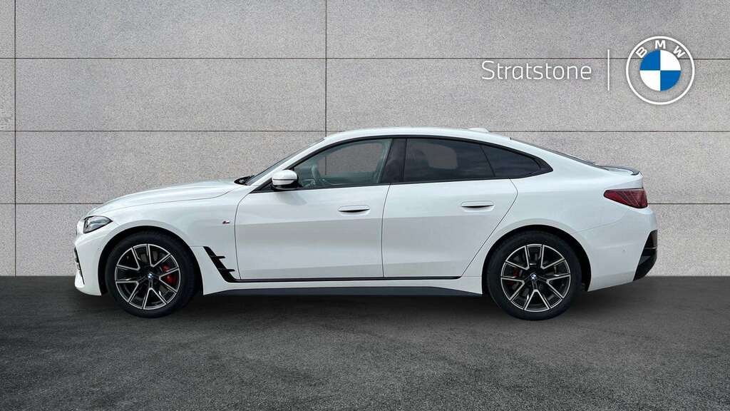 BMW 4 Series 420I M Sport Step 2025 YG75JVK White #4