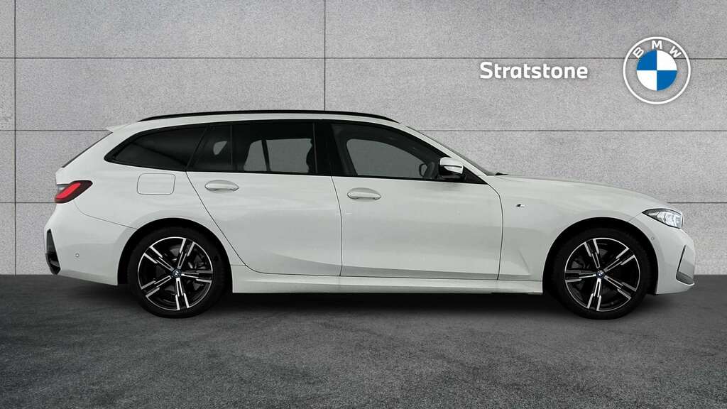 BMW 3 Series 330E Xdrive M Sport Step 2024 White #3