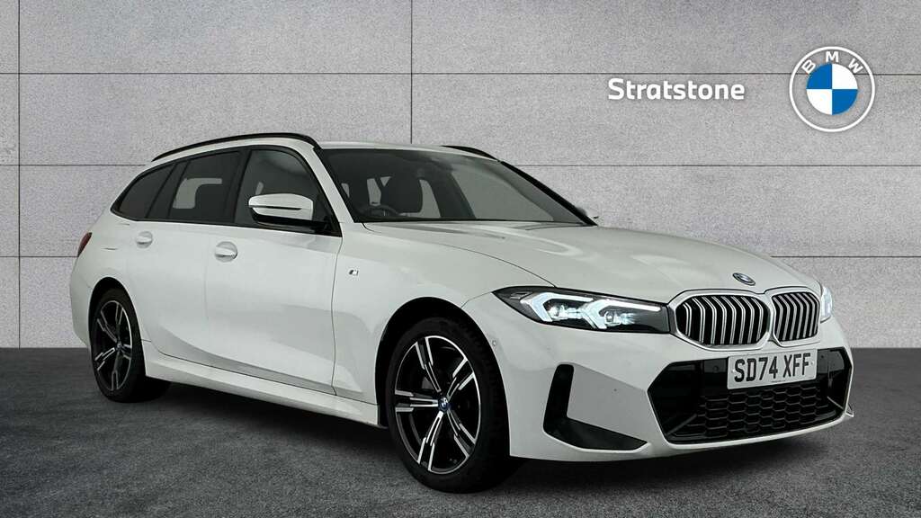 BMW 3 Series 330E Xdrive M Sport Step 2024 White