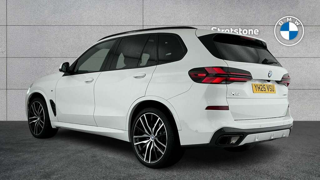 BMW X5 Xdrive30d Mht M Sport 7 Seat 2025 YH25VSU White #2