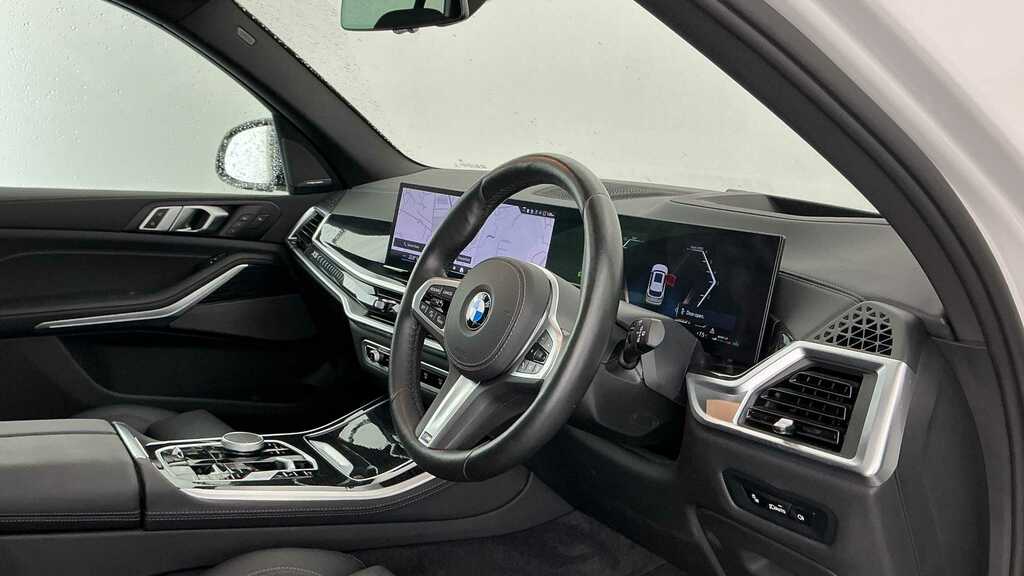 BMW X5 Xdrive30d Mht M Sport 7 Seat 2025 YH25VSU White #6