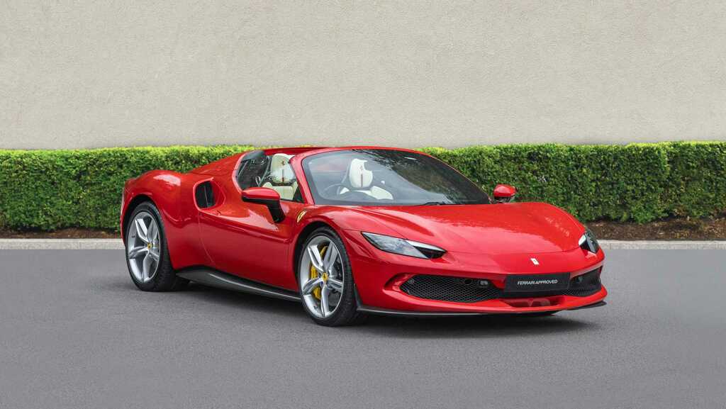 Ferrari 296 Gts 3.0T V6 7.45Kwh Spider F1 Dct Euro 6 Ss 202 Red