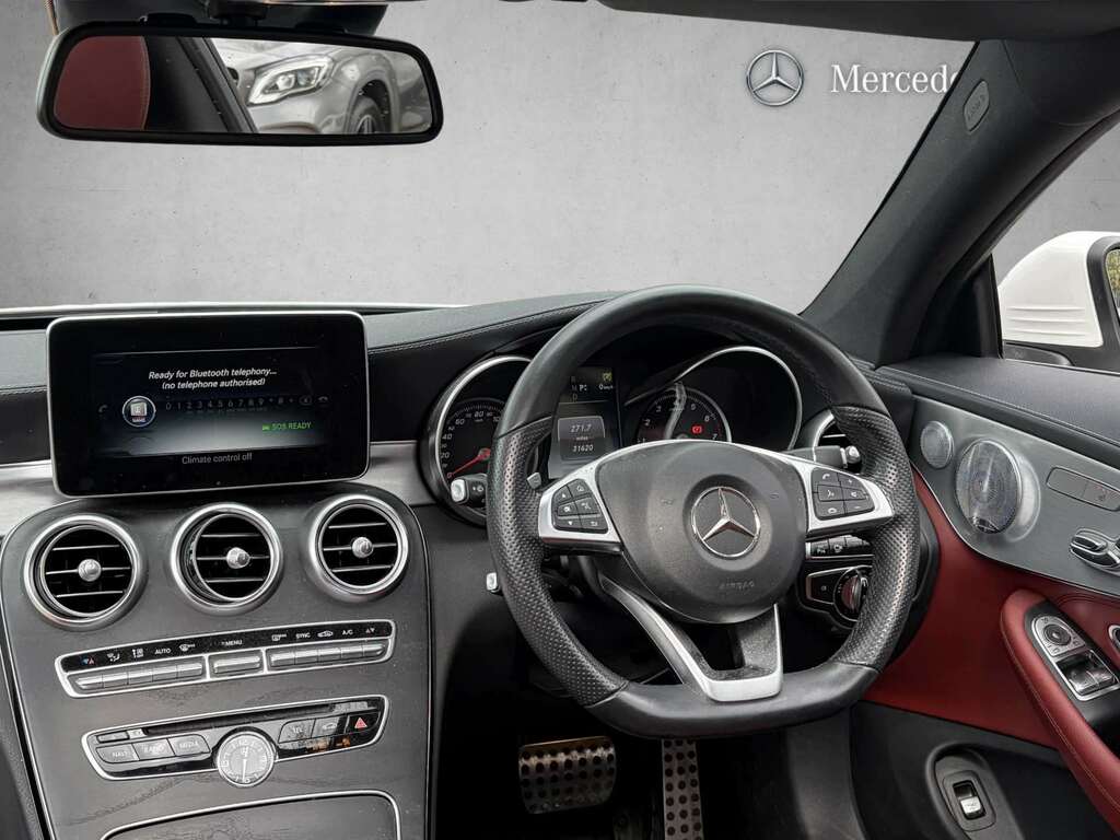 Mercedes-Benz C Class C300 Amg Line Premium Plus 2016 YD16XBO White #4