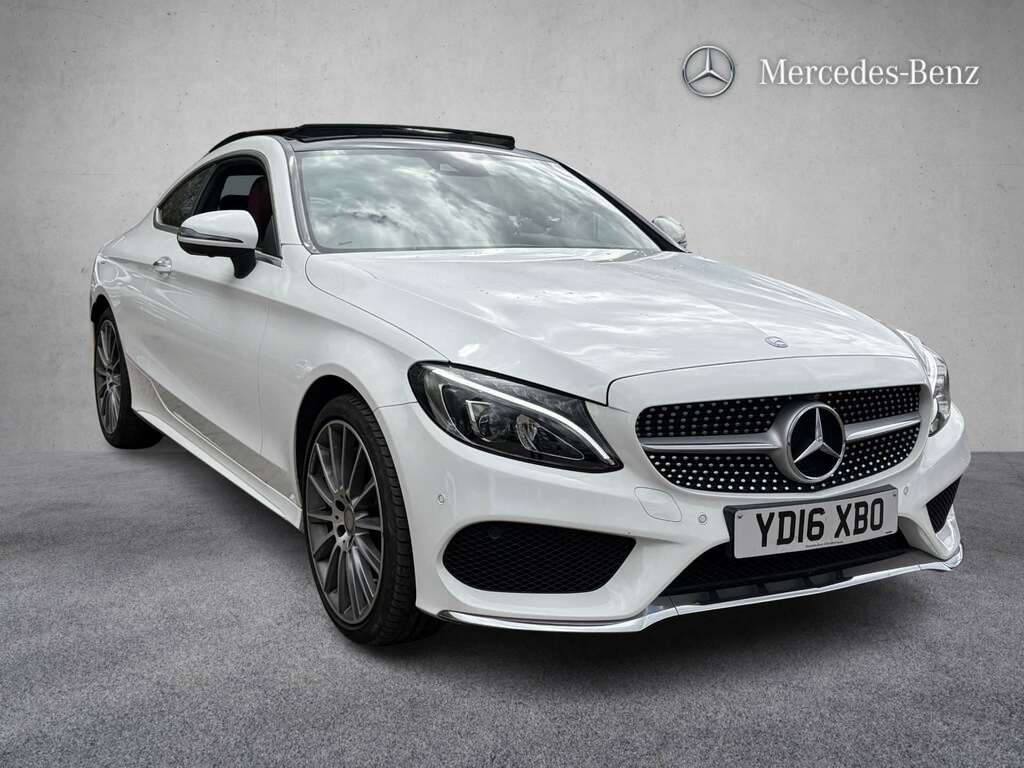 Mercedes-Benz C Class C300 Amg Line Premium Plus 2016 YD16XBO White #5