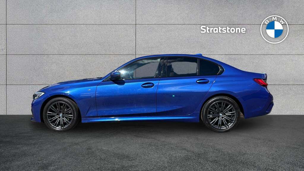 BMW 3 Series 320I Xdrive M Sport Step 2021 AX21HNU Blue #4