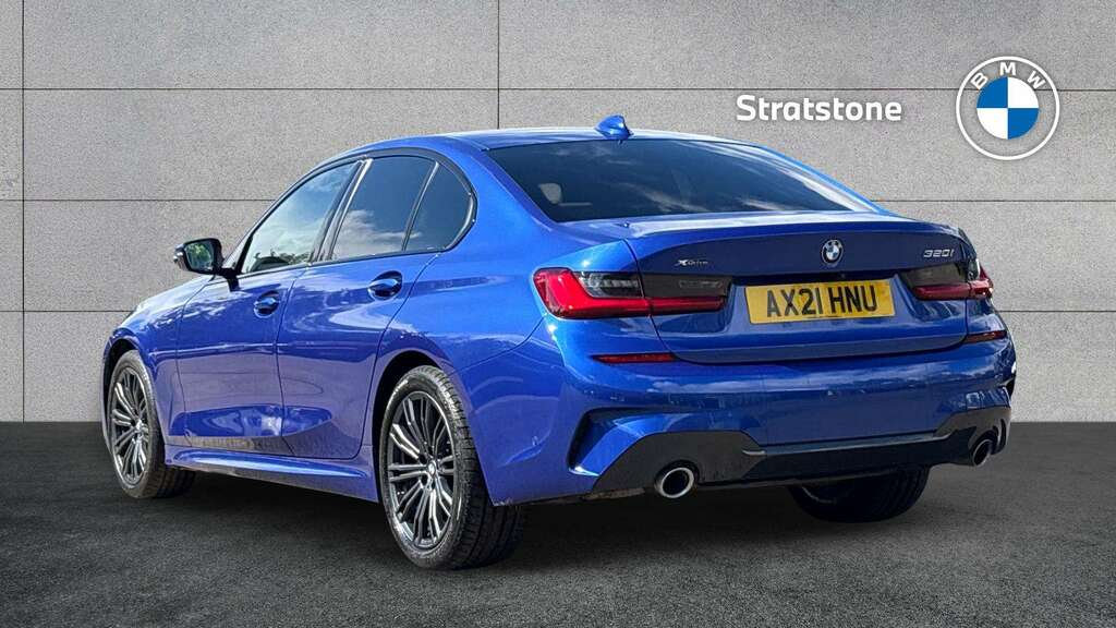 BMW 3 Series 320I Xdrive M Sport Step 2021 AX21HNU Blue #2