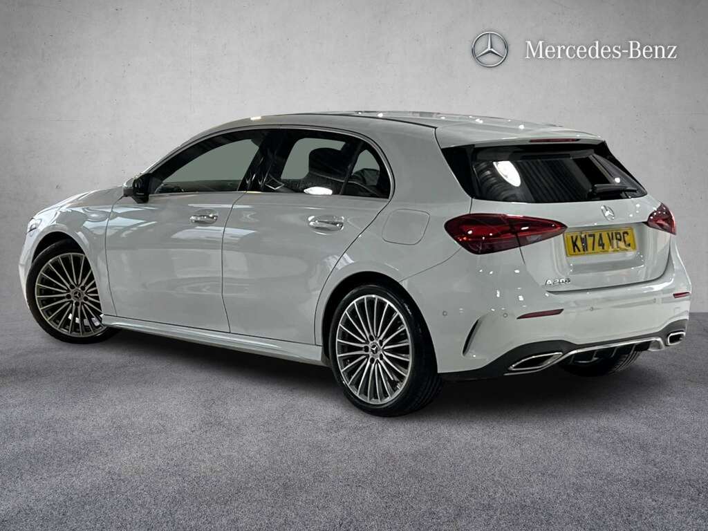Mercedes-Benz A Class A200 Amg Line Premium Plus 2025 KW74VPC White #2