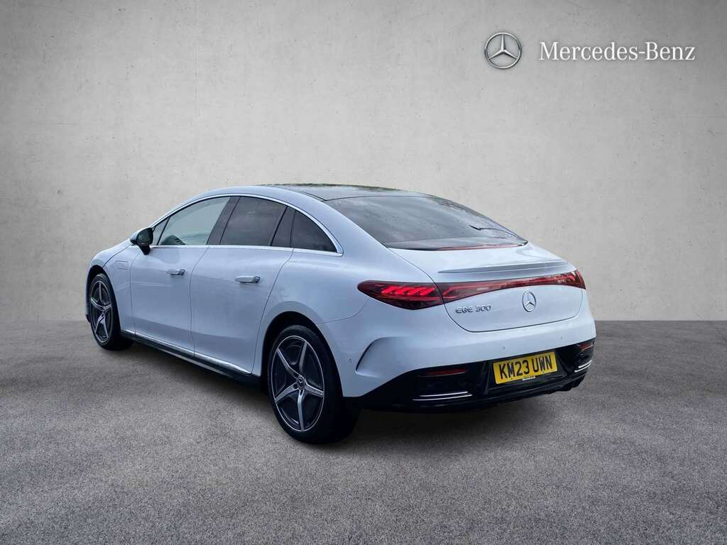 Mercedes-Benz EQE 300 180Kw Amg Line Premium 89Kwh 2023 KM23UWN White #5