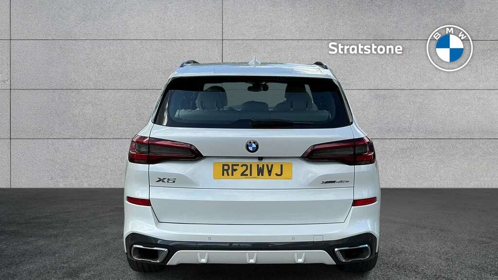 BMW X5 Xdrive45e M Sport 2021 RF21WVJ White #5