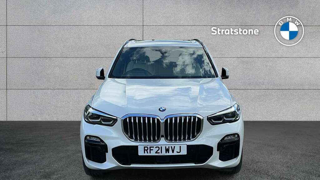 BMW X5 Xdrive45e M Sport 2021 RF21WVJ White #4