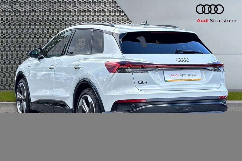 Audi Q4 E Tron 210Kw 45 82Kwh Black Edition 2026 VX26WLO White #3