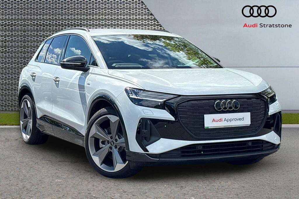 Audi Q4 E Tron 210Kw 45 82Kwh Black Edition 2026 White