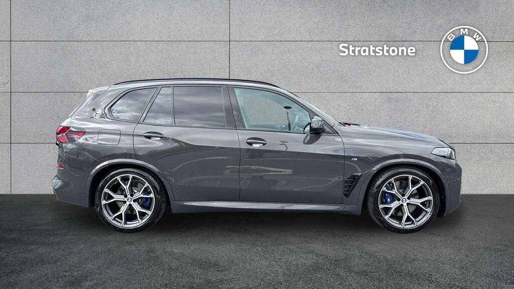 BMW X5 Xdrive50e M Sport 2025 YJ75OJG Grey #3