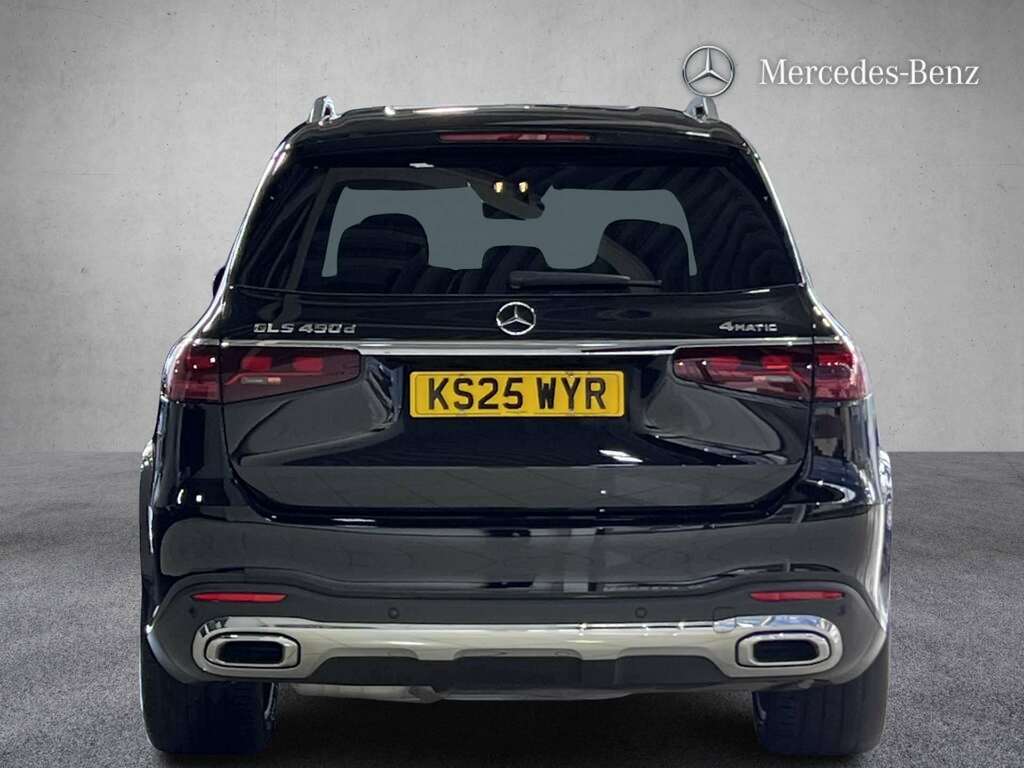 Mercedes-Benz GLS Class 450D 4Matic Amg Line Premium 9G-tronic 2025 KS25WYR Black #4
