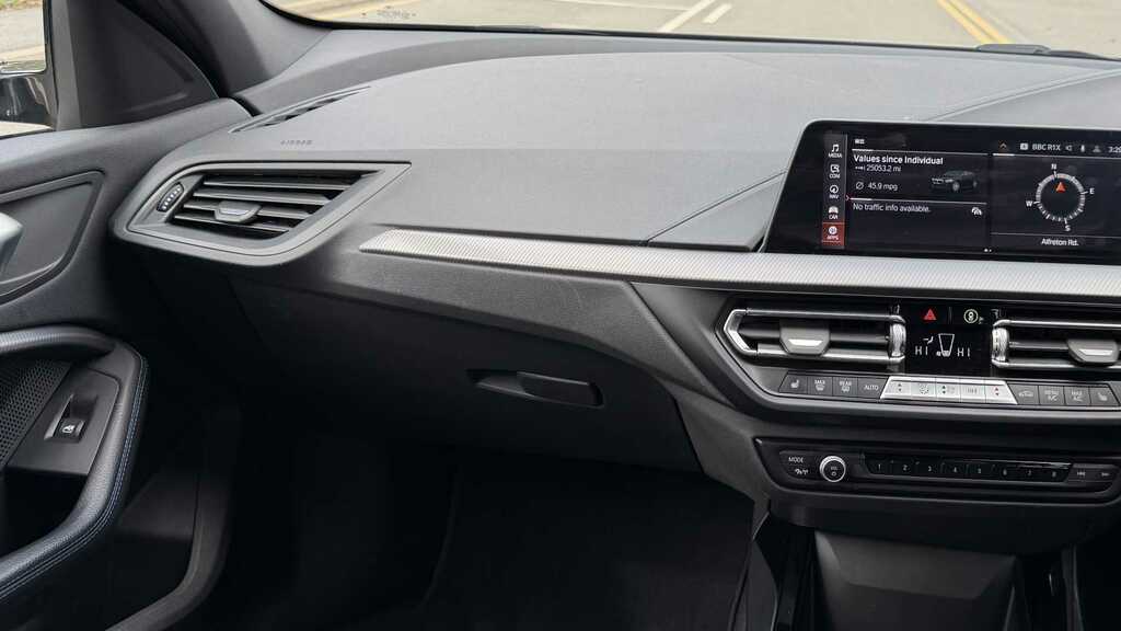 BMW 1 Series 118D M Sport Step Live Cockpit Pro 2023 LJ23UOO Black #5