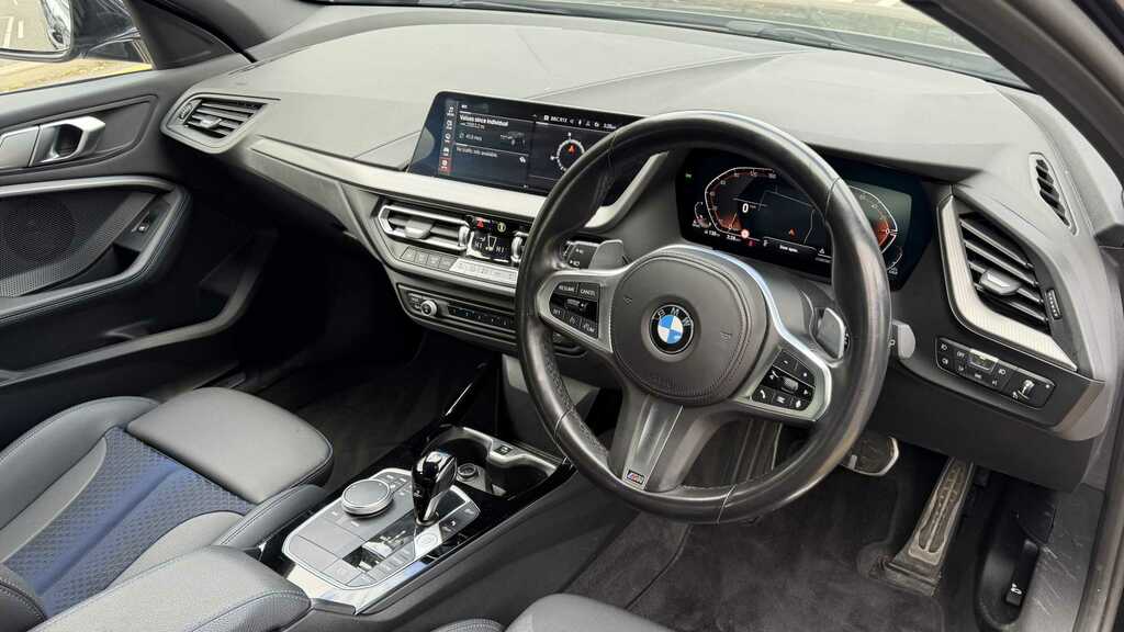 BMW 1 Series 118D M Sport Step Live Cockpit Pro 2023 LJ23UOO Black #6