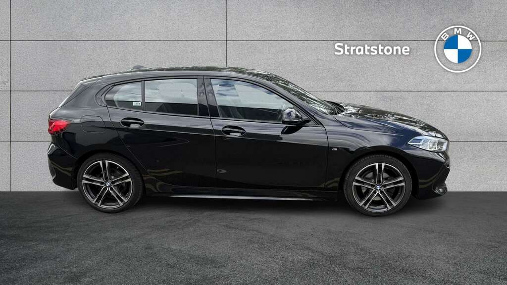 BMW 1 Series 118D M Sport Step Live Cockpit Pro 2023 LJ23UOO Black #2