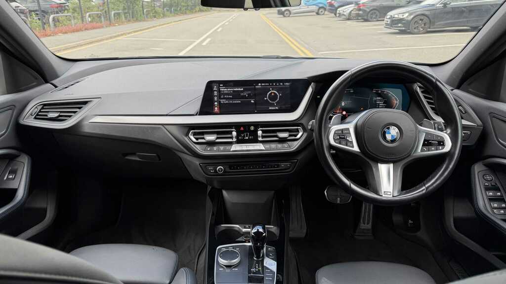 BMW 1 Series 118D M Sport Step Live Cockpit Pro 2023 LJ23UOO Black #3