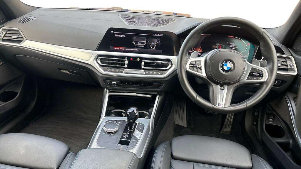 BMW 3 Series 330I M Sport Step 2019 GU19NFA Blue #4