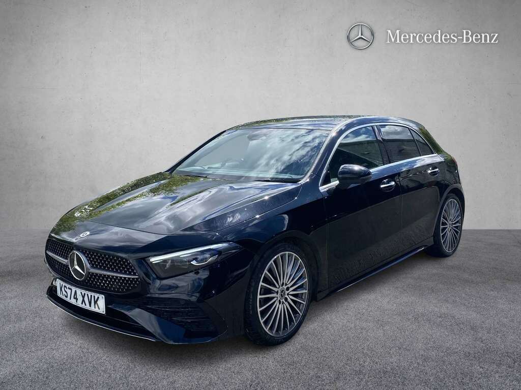Mercedes-Benz A Class A200 Amg Line Premium Plus 2024 KS74XVK Black #3